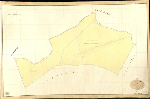 Evreux. Section E _ de la Forêt _ 3e de 14 Feuilles