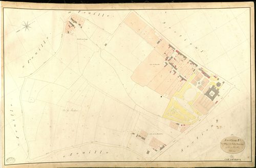 Evreux. Section E _ du Collège et du Jardin Botanique _ 9e de 14 Feuilles