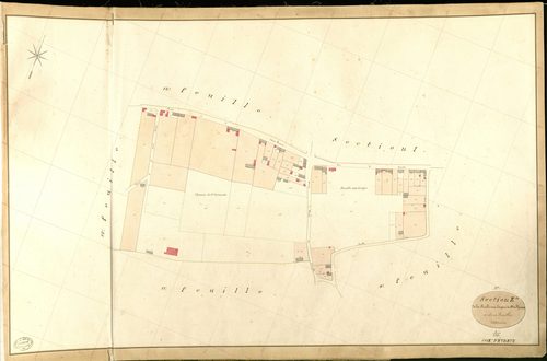 Evreux. Section E _ de la Ruel aux Loups et du Château de St Germain _ 10e de 14 Feuilles