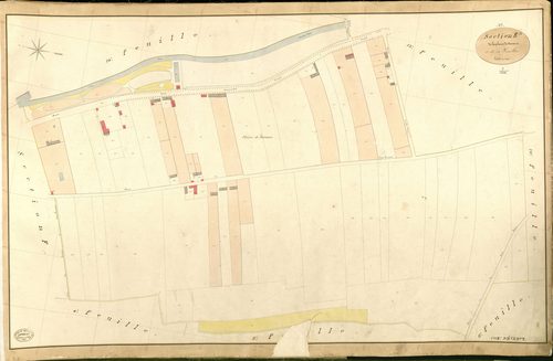 Evreux. Section E _ de la plaine de Navarre _ 12e de 14 Feuilles