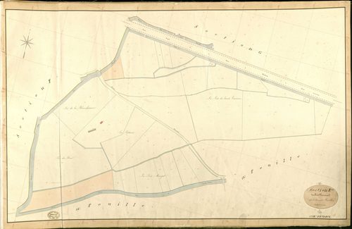 Evreux. Section E _ des Prés d'Harrouard _ 14e et dernière Feuille