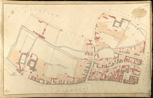 Evreux. Section H _ de Saint Taurin et de la Halle au Blé _ Feuille Unique