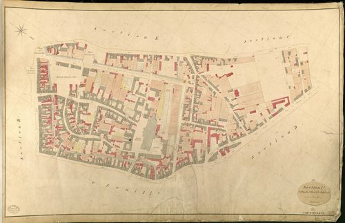 Evreux. Section I _ de l'Hôtel de ville et de la Cathédrale _ 1re de 2 Feuilles