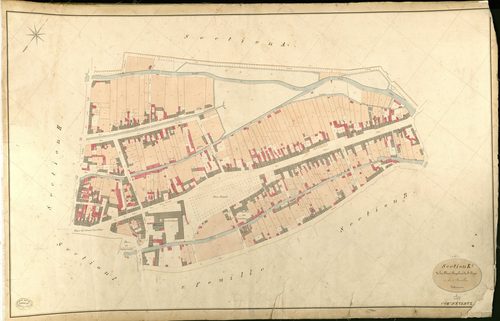 Evreux. Section K _ de la Place Royale et de st Léger _ 1re de 2 Feuilles