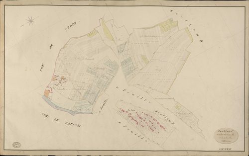 Ezy-sur-Eure. Section C _ des trillots et de Coutumelle _ 1re de 3 Feuilles