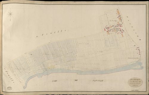 Ezy-sur-Eure. Section C _ des trillots et de Coutumelle _ 3e et dernière Feuille