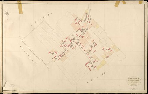 Fains. Section A _ du Village et du Moulin _ 2e de 3 Feuilles