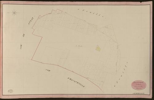 Farceaux. Section C _ du Château _ 3e de 4 Feuilles