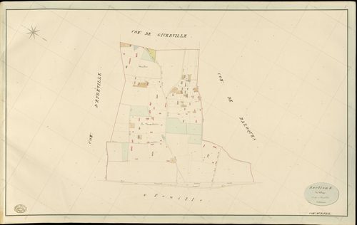 Favril (Le). Section A _ du Village _ 1re de 2 Feuilles