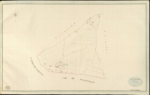 Favril (Le). Section B _ de la Bonneterie _ 1re de 2 Feuilles