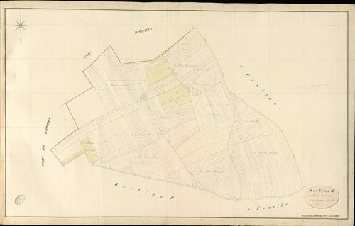 Ferrières-Haut-Clocher. Section A _ du Bas de Ferrières _ 3e et dernière Feuille