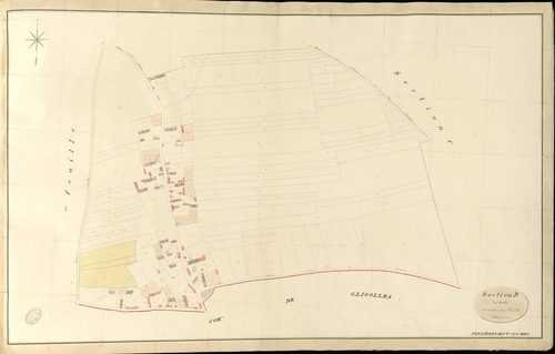 Ferrières-Haut-Clocher. Section D _ de Oisel _ 2e et dernière Feuille