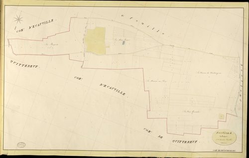 Feuguerolles. Section A _ du Bosquet _ 3e et dernière Feuille