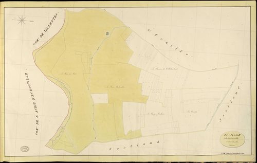 Feuguerolles. Section B _ de la Mare du Tremble _ 1re de 2 Feuilles