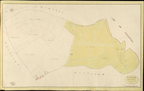 Feuguerolles. Section B _ de la Mare du Tremble _ 2e et dernière Feuille