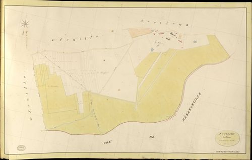 Feuguerolles. Section C _ du Château _ 3e et dernière Feuille