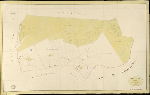 Feuguerolles. Section D _ du hamel _ 2e de 3 Feuilles
