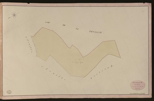Fleury-la-Forêt. Section D _ de la Boulaye _ 4e et dernière Feuille