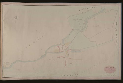 Fleury-sur-Andelle. Section B _ du Bourg _ 3e et dernière Feuille