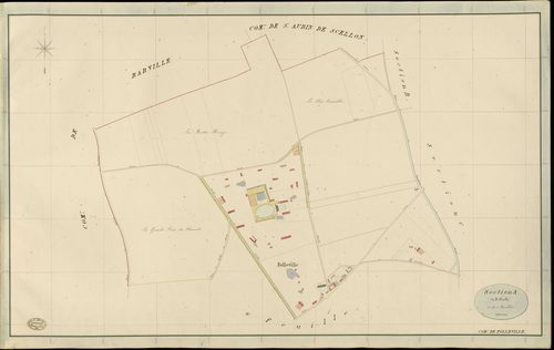 Folleville. Section A _ de Folleville _ 1re de 2 Feuilles