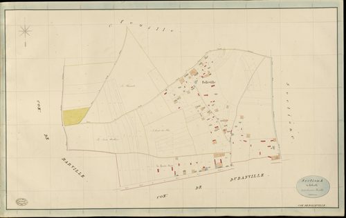 Folleville. Section A _ de Folleville _ 2e et dernière Feuille