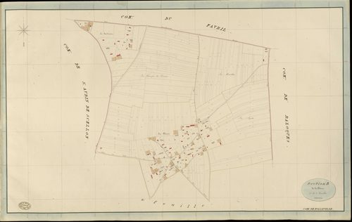 Folleville. Section B _ de la Blarre _ 1re de 2 Feuilles