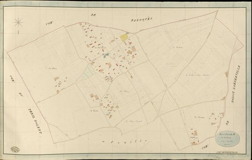 Folleville. Section D _ du Val Ricard _ 1re de 2 Feuilles