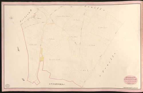 Forêt-la-Folie. Section C _ des Fosseaux et de la Vieille _ 3e et dernière Feuille