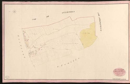 Forêt-la-Folie. Section D _ de Lébécourt et des Botteaux _ 1re de 2 Feuilles