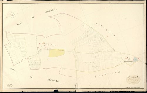 Foucrainville. Section B _ du Buisson Ste Marguerite _ 2e et dernière Feuille