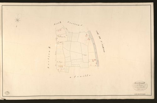 Foulbec. Section D _ du Marais _ 1re de 2 Feuilles