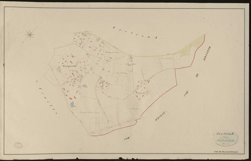 Franqueville. Section B _ du Village _ 2e et dernière Feuille