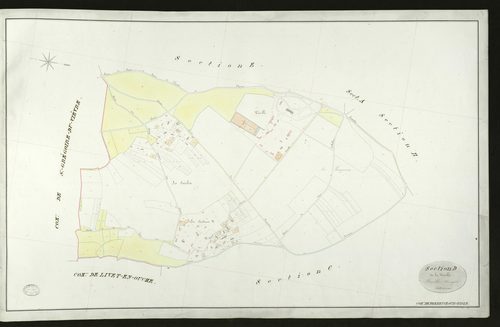 Freneuse-sur-Risle. Section D _ de la Viéville _ Feuille Unique