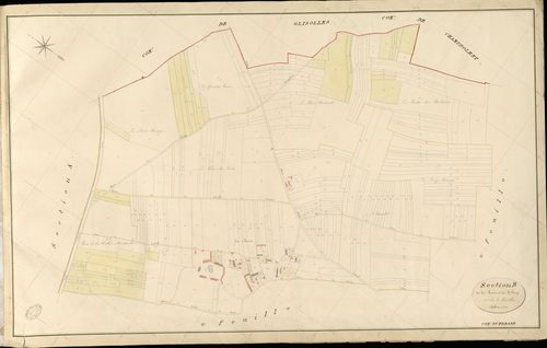 Fresne (Le). Section B _ de la Brosse et du Héloup _ 1re de 3 Feuilles