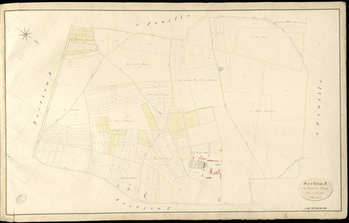Fresne (Le). Section B _ de la Brosse et du Héloup _ 2e de 3 Feuilles