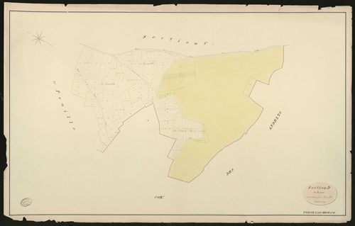 Fresne-l'Archevêque. Section D _ du Cerisier _ 2e et dernière Feuille