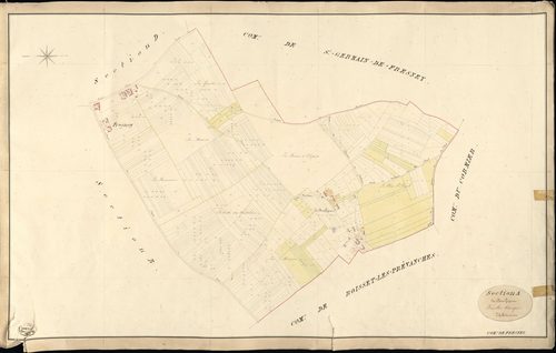 Fresney. Section A _ du Bois Giguet _ Feuille Unique