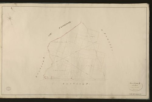 Gaillon. Section B _ de la Plaine _ 1re de 2 Feuilles
