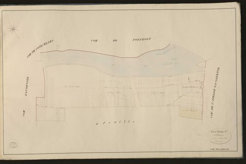 Gaillon. Section C _ de la Garenne _ 1re de 2 Feuilles