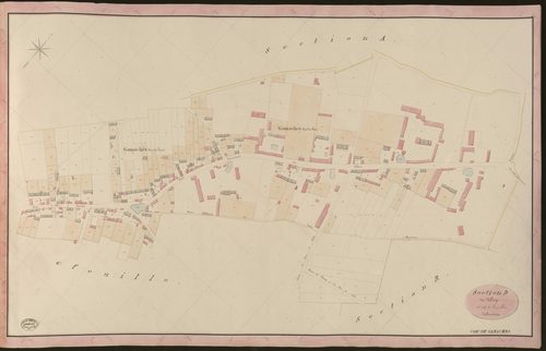 Gamaches-en-Vexin. Section D _ du Village _ 1re de 2 Feuilles