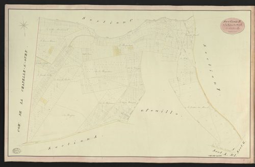 Gasny. Section B _ de la Couture du Mesnil _ 1re de 2 Feuilles