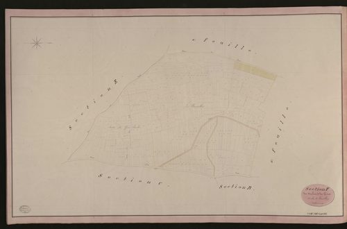 Gasny. Section F _ des Nivelons et des Groux _ 1re de 4 Feuilles