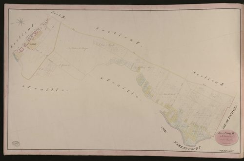 Gasny. Section G _ de la Vausonnière _ 1re de 3 Feuilles
