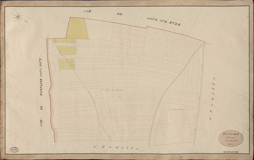 Gauciel. Section A _ de Cerisey _ 2e de 3 Feuilles