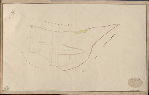 Gauciel. Section B _ du Manoir _ 1re de 2 Feuilles