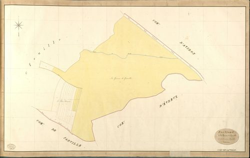 Gauville-la-Campagne. Section C _ de la Garenne de Gauville _ 2e et dernière Feuille