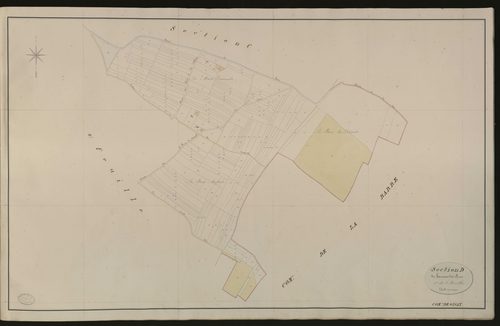 Gisay-la-Coudre. Section D _ du hameau des Rues _ 1er de 2 Feuilles