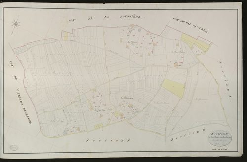 Gisay-la-Coudre. Section G _ du Bosc Robert et des Prés bourgeot _ Feuille Unique