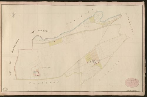 Gisors. Section B _ du Mont de l'Aigle et des Mathurins _ 2e de 3 Feuilles