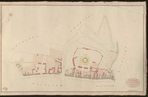 Gisors. Section B _ du Mont de l'Aigle et des Mathurins _ 3e et dernière Feuille
